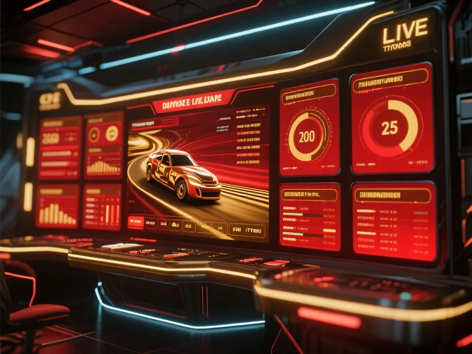 极速赛车开奖直播大厅界面展示